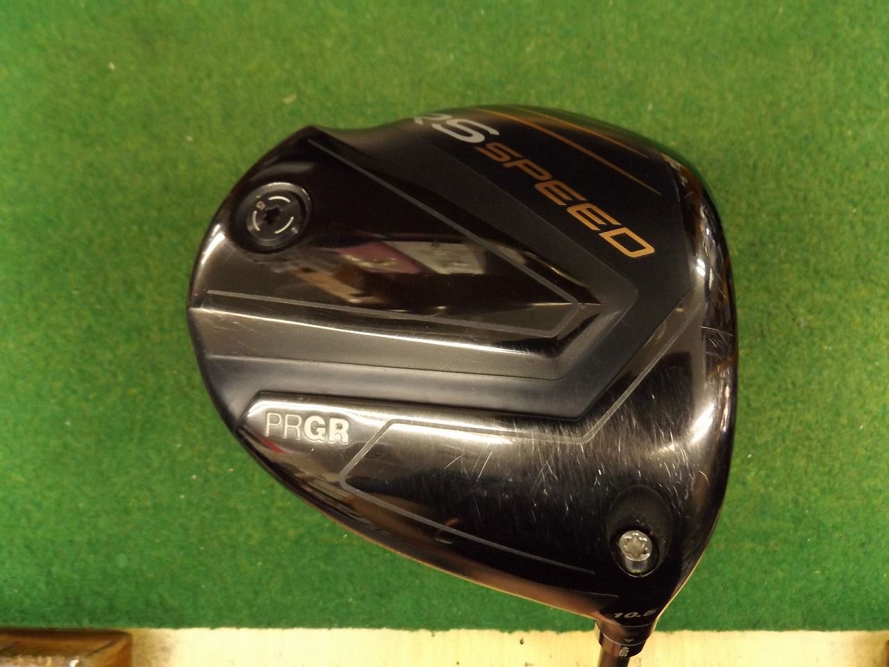 1517 RS SPEED 10.5° 純正カーボン SR カバー有 PRGR プロギア RSスピード ドライバー ゴルフクラブ .022438