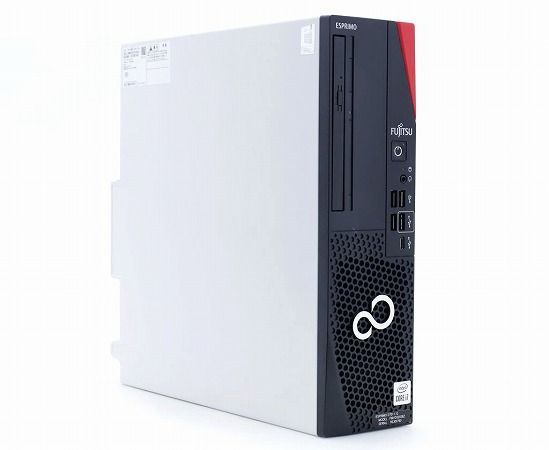 富士通 ESPRIMO D7011/G Core i7-10700 2.9GHz 8GB 256GB DisplayPort x2/DVI-D出力 Windows11 Pro 64bit 中古