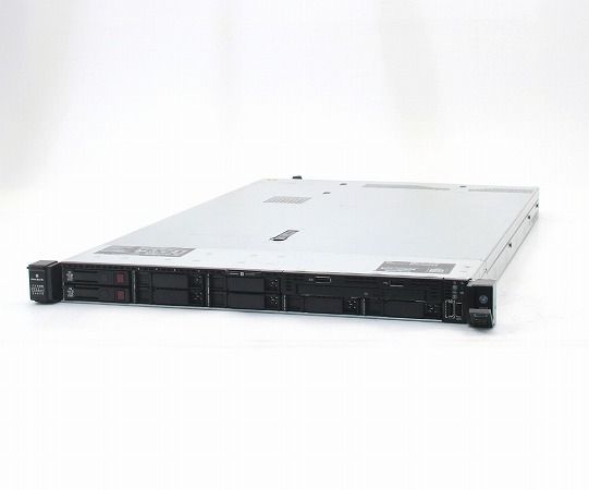 hp ProLiant DL360 Gen10 Xeon Silver 4210 2.2GHz(20スレッドCPUx2基) 32GB 1.2TBx2台(SAS2.5/RAID1) P408i-a SR Gen10 小難 中古