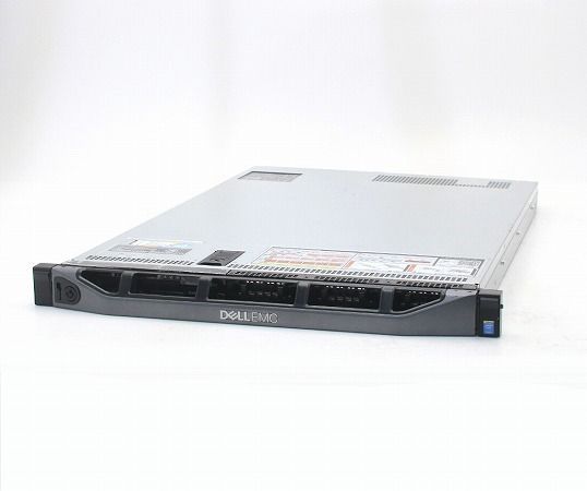 DELL PowerEdge R630 Xeon E5-2630L v3 1.8GHz(16スレッドCPUx2基) 32GB 1TBx2台(SATA2.5インチ/RAID1構成) AC*2 PERC H330 mini 中古