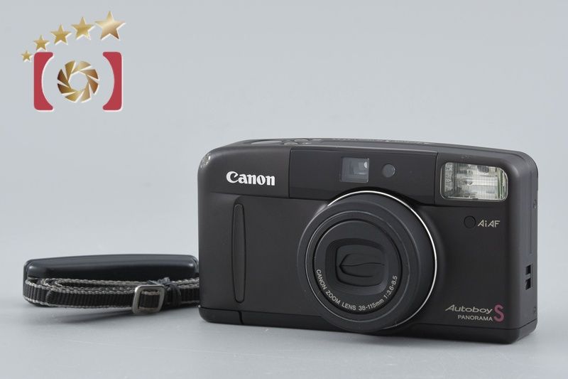 カメラ 【】Canon キヤノン Autoboy S PANORAMA ブラック コンパクト
