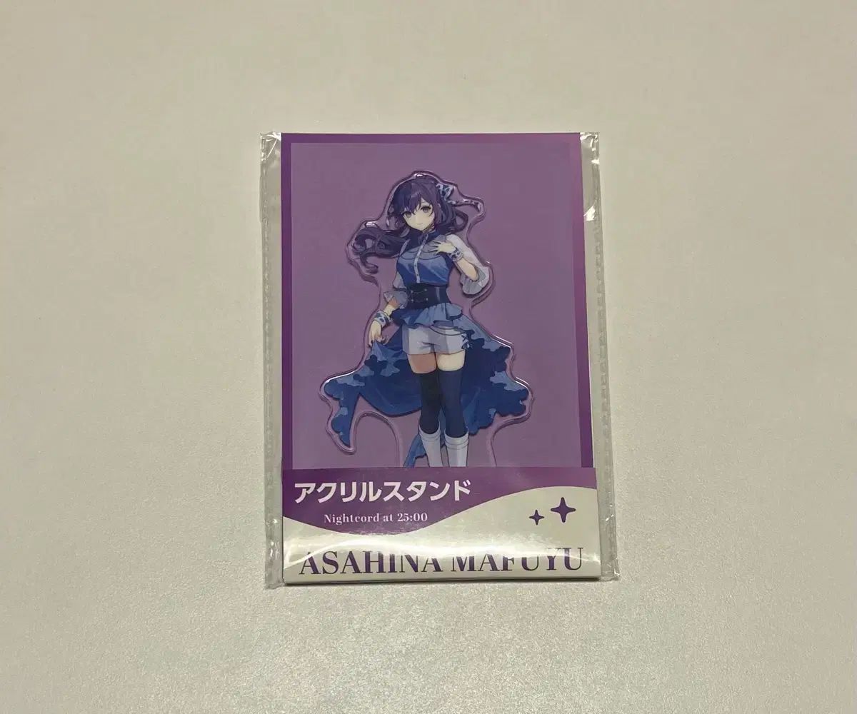 プロジェクトセカイ 2026 ローソン コラボ アクリルスタンド 朝比奈 まふゆ NIGO