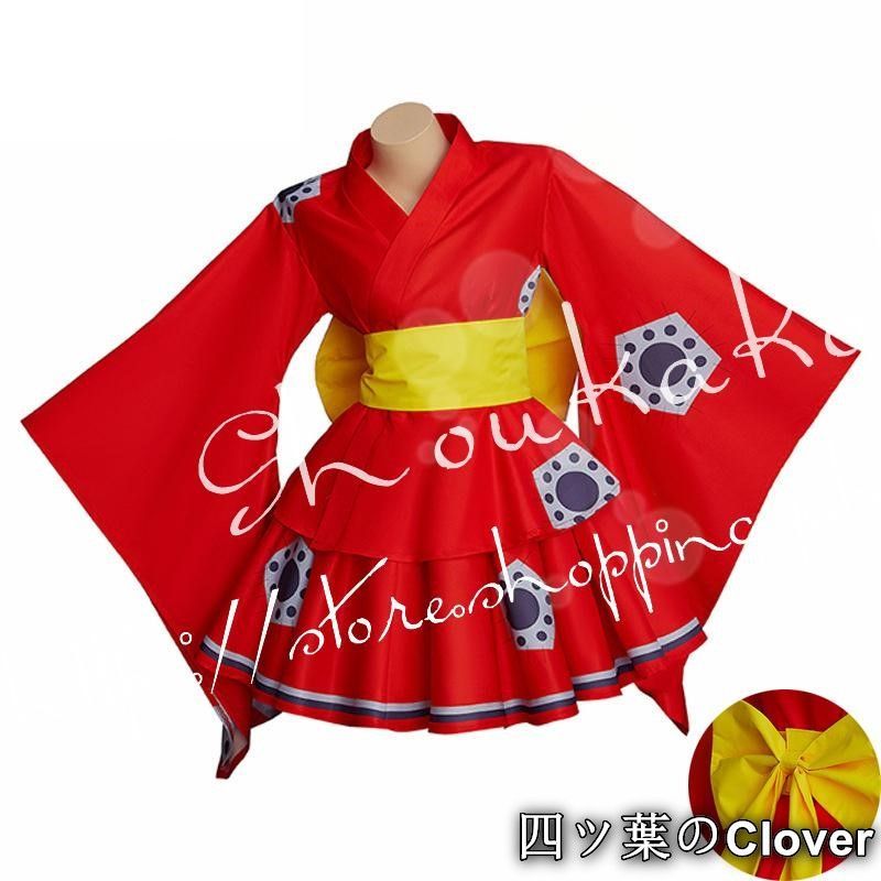 人気商品ONE PIECE（ワンピース）風 モンキー・D・ルフィ 女性着 コスプレ衣装 cosplay コスチューム ハロウィン仮装 変装 学園祭 文化祭 漫遊展B260514