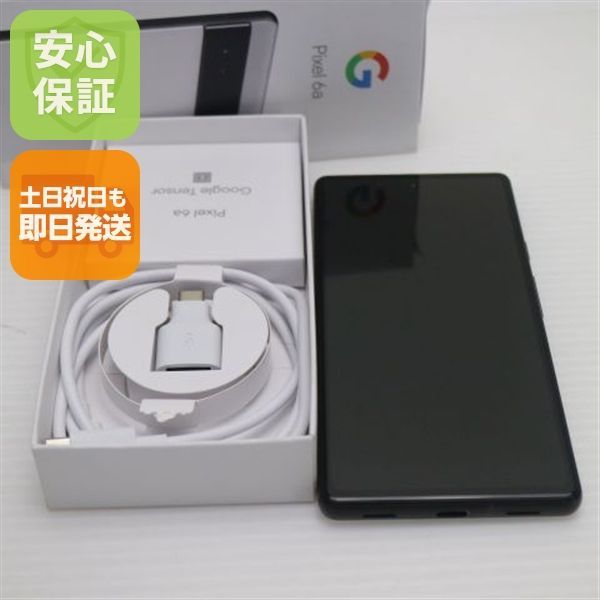 超美品 SIMフリー Google Pixel 6a チョーク スマホ 白ロム 土日祝発送OK 04000
