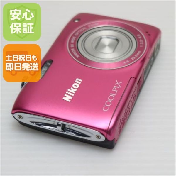 超美品 COOLPIX S3100 フレッシュピンク 即日発送 デジカメ Nikon デジタルカメラ 本体 土日祝発送OK 04000