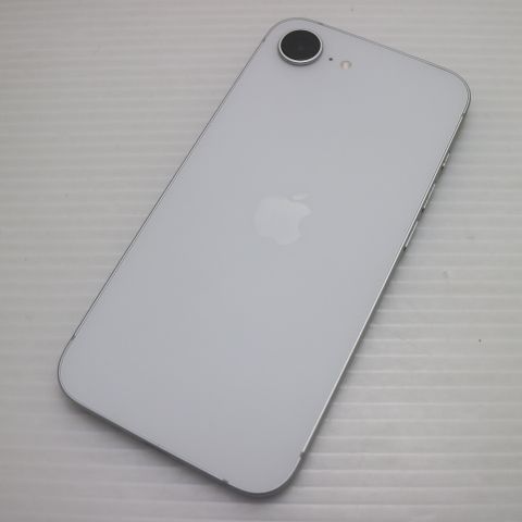超美品 SIMフリー iPhone 16e 256GB ホワイト スマホ APPLE 即日発送