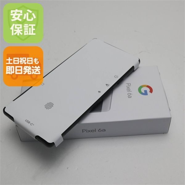 新品未使用 SIMフリー Google Pixel 6a チョーク スマホ 白ロム 土日祝発送OK 04000