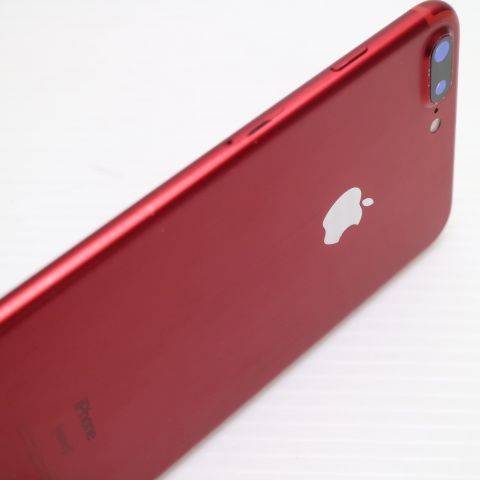 超美品 SIMフリー iPhone7 PLUS 128GB レッド スマホ 本体 白ロム 土日 