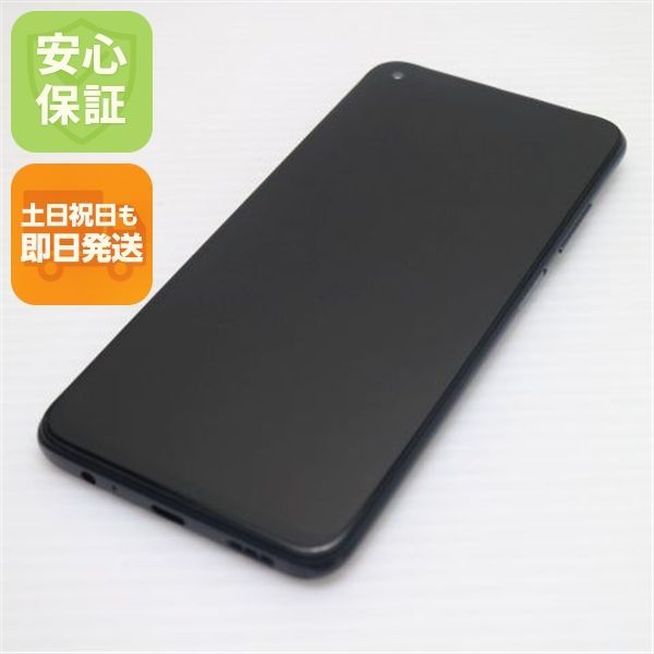 新品同様 Redmi Note 9T A001XM ナイトフォールブラック 白ロム 本体
