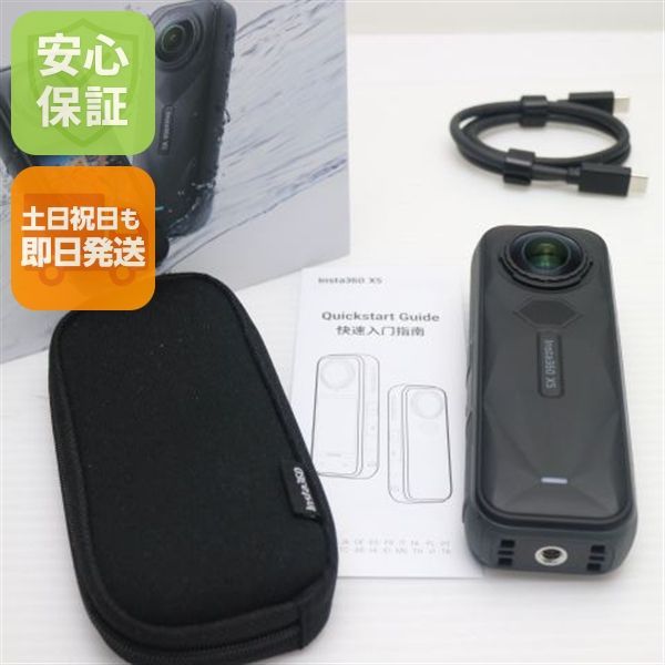 超美品 Insta360 X5 ブラック アクションカメラ Insta360 即日発送 土日祝発送OK 04000