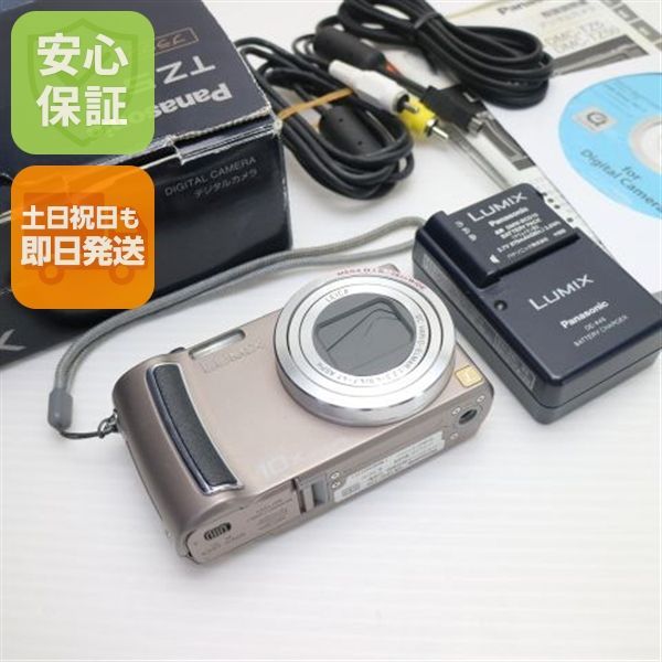 美品 DMC-TZ5 ブラウン 即日発送 Panasonic LUMIX デジカメ 本体 土日祝発送OK 04000