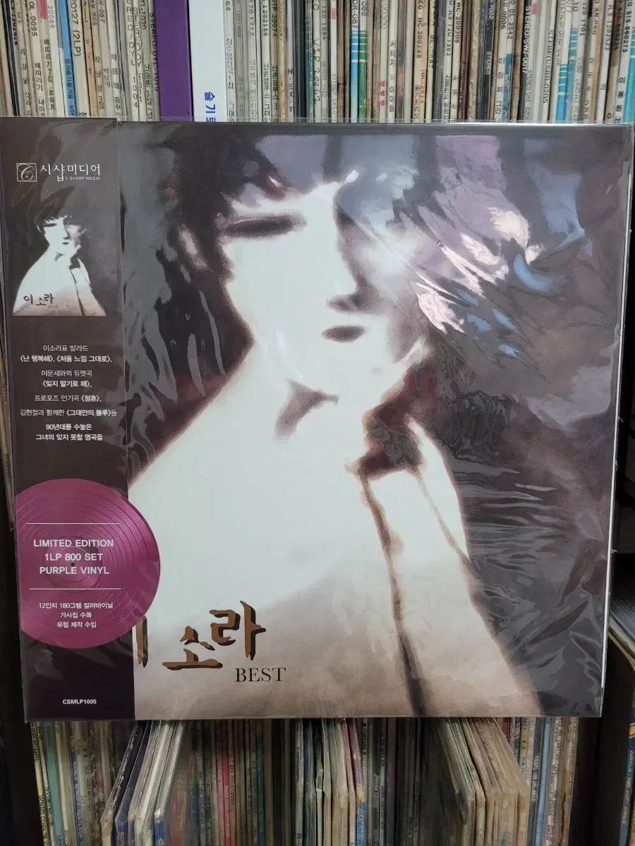 イソラ BEST ベスト PURPLE パープル 800 腸 限定盤 lp 未開封