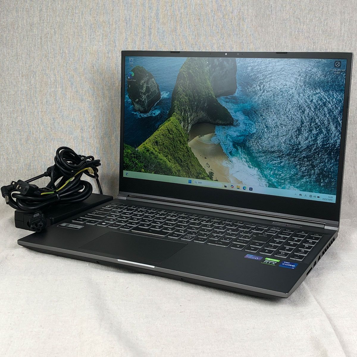 ◆ジャンク品◆ゲーミングPC GALLERIA ガレリア XL7C-R36【i7-11800H・RTX3060・16GB・SSD256GB】★ホワイトスポット/gb-junk-261003（039493）