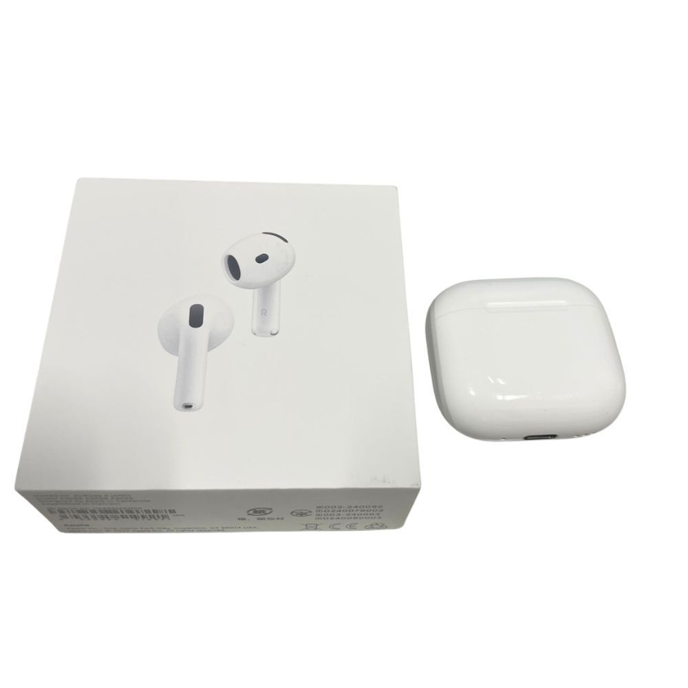 【玉津店 中古】Apple アップル AirPods 4 ANC搭載 エアポッツ4 ワイヤレスイヤホン MWP93J/A TA2600683
