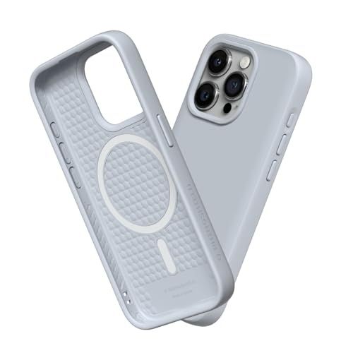 RHINOSHIELD [iPhone 15 Pro Max] SolidSuit ケース MagSafe対応 耐衝? 米軍MIL規格 衝撃吸収 傷 指紋 防止 薄型 軽量 SGS認証 - アッシュグレーma 34c99286