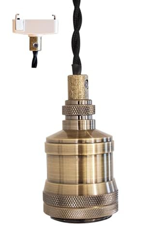 Ampoule ペンダントライト 1灯 E26 電球別売 アンティークゴールド レトロ ヴィンテージ カフェ Ressio レシオ 1Pma b17e68e7