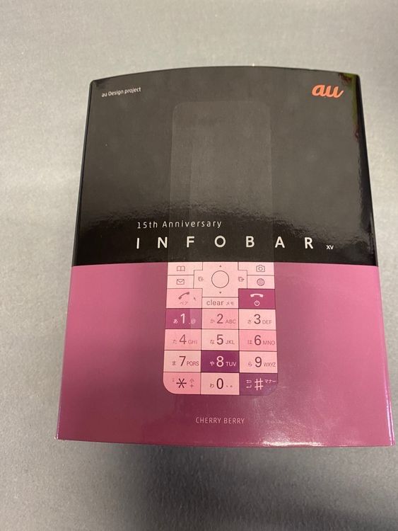 新品未使用　SIMフリー　NFOBAR xv