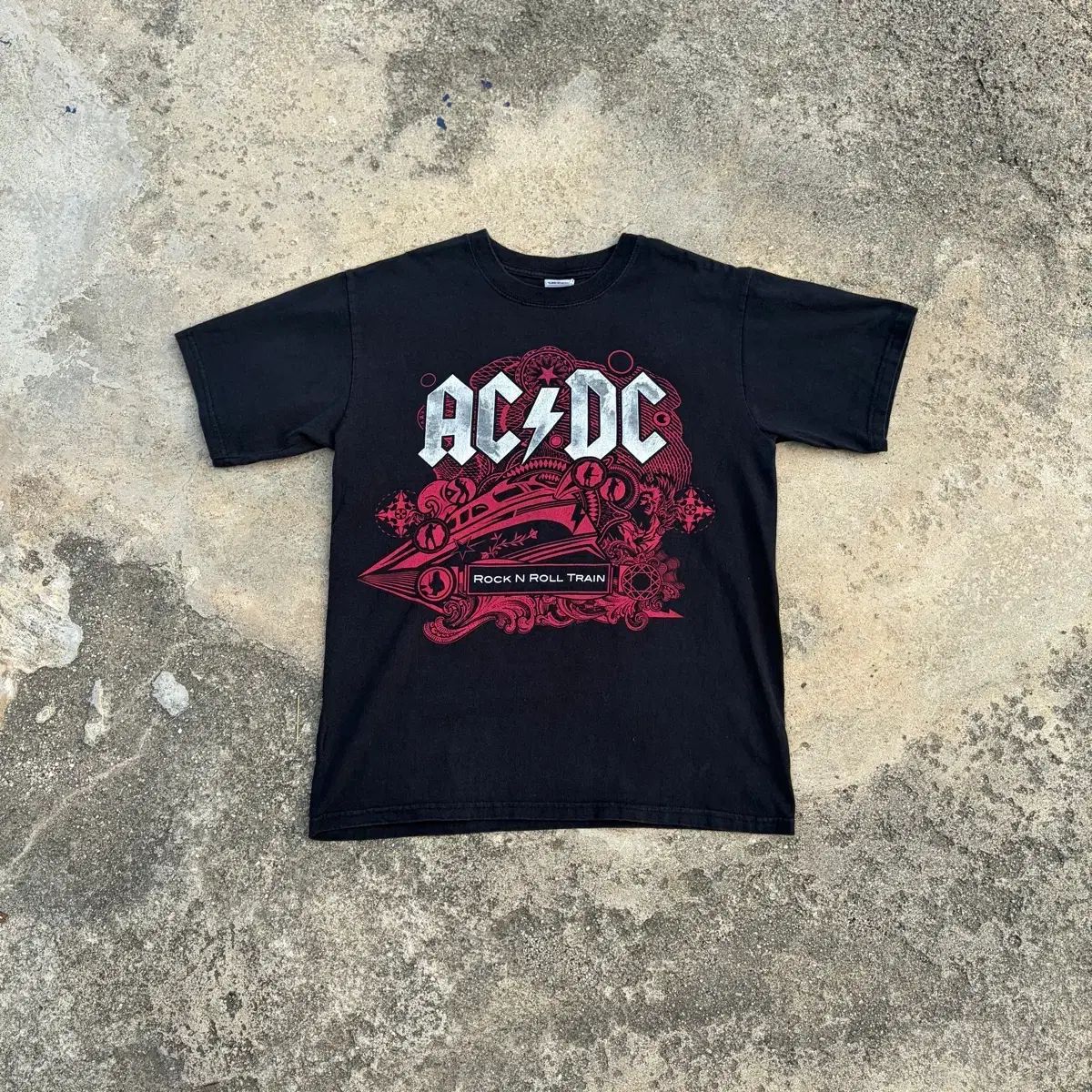 00s AC/DC Black Ice ツアー ヴィンテージ 半袖T M