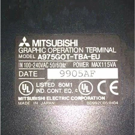 【新品★送料無料 】 MITSUBISHI 三菱電機 タッチパネル A975GOT-TBA-EU 【６ヶ月保証】