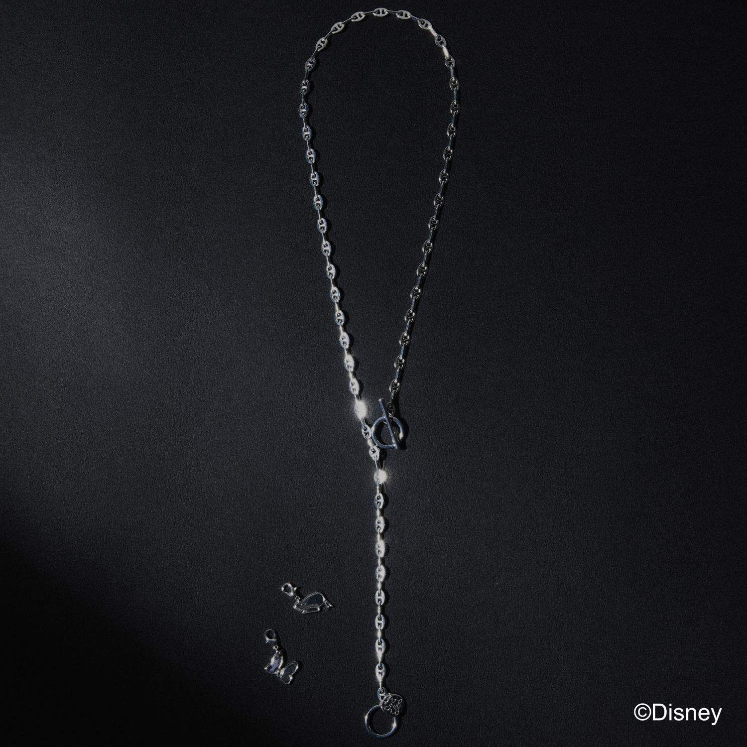 【Nothing And Others/ナッシングアンドアザーズ】Donald Duck & Daisy Duck / Design Chain Necklace ディズニー シルバー925 ネックレス ギフト