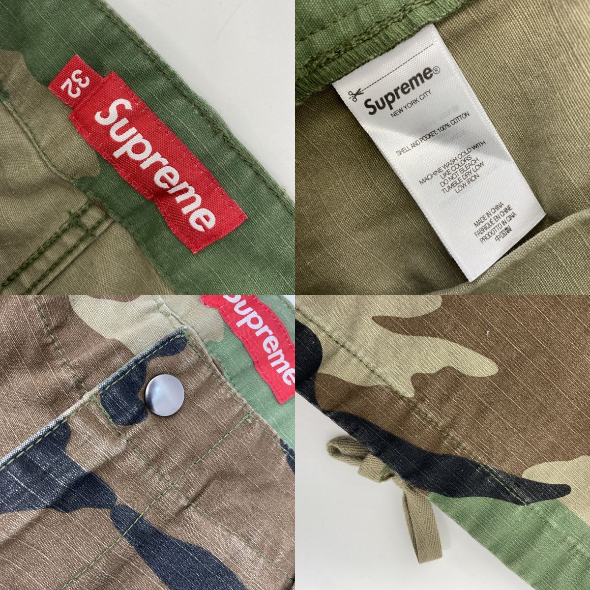 Supreme シュプリーム Cargo Pant カーゴパンツ サイズ:32 ウッド