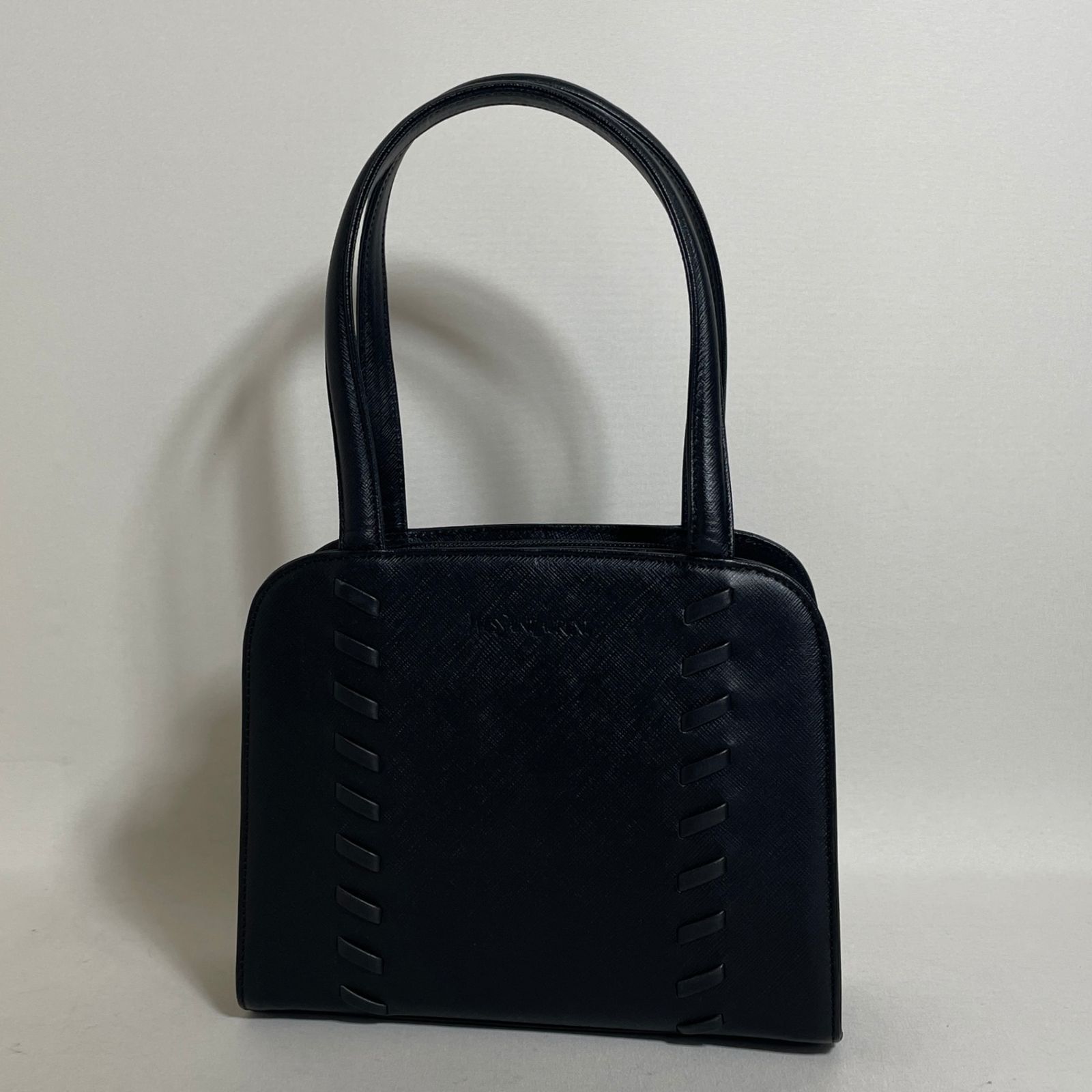 2604-187｜美品｜イヴサンローラン ハンドバッグ レザー ブラック
