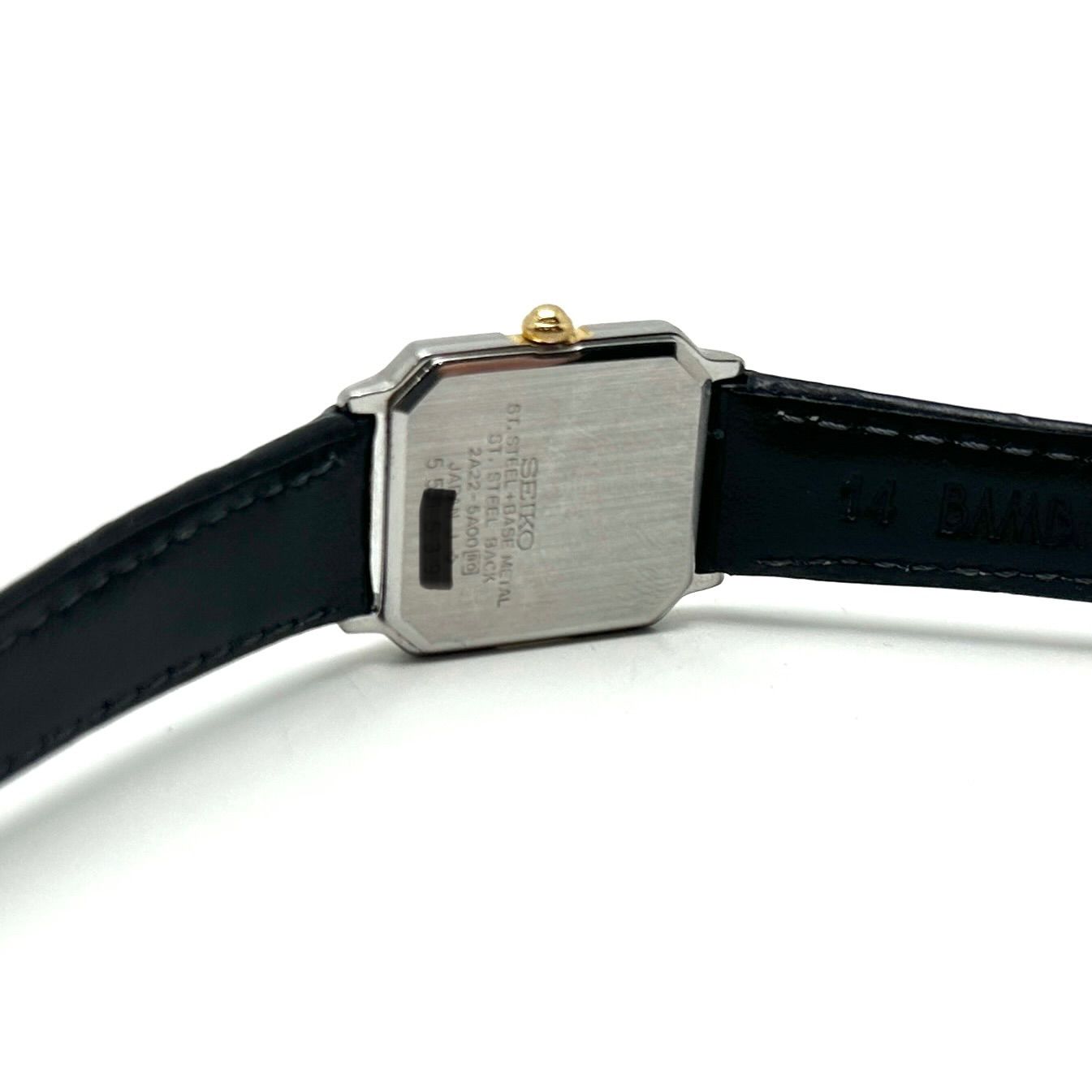 【楠本質店/元住吉】セイコー SEIKO ソシエ 2A22-5A00 SS/GF クオーツ レディース ヴィンテージ 希少 レア ※他社製ベルト未使用 【楠本質店/元住吉】セイコー SEIKO ソシエ 2A22-5A00 SS/GF クオーツ レディース ヴィンテージ 希少 レア ※他社製ベルト未使用