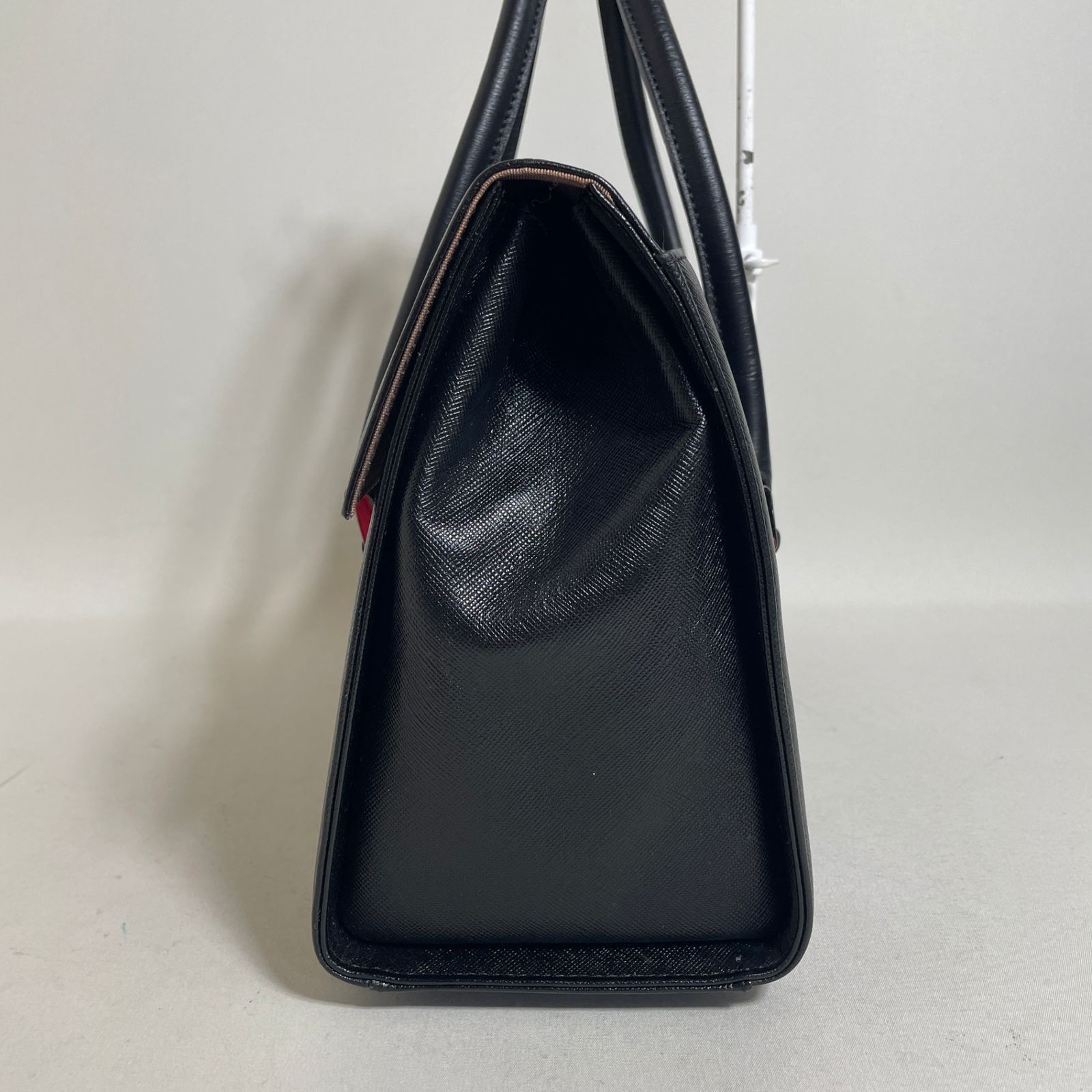 2604-210｜美品｜バーバリー ハンドバッグ レザー ブラック ノバ 
