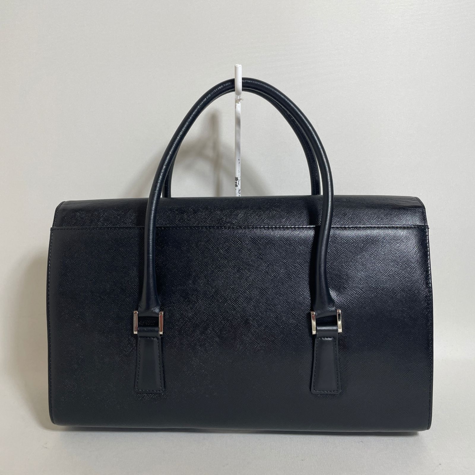 2604-210｜美品｜バーバリー ハンドバッグ レザー ブラック ノバ 
