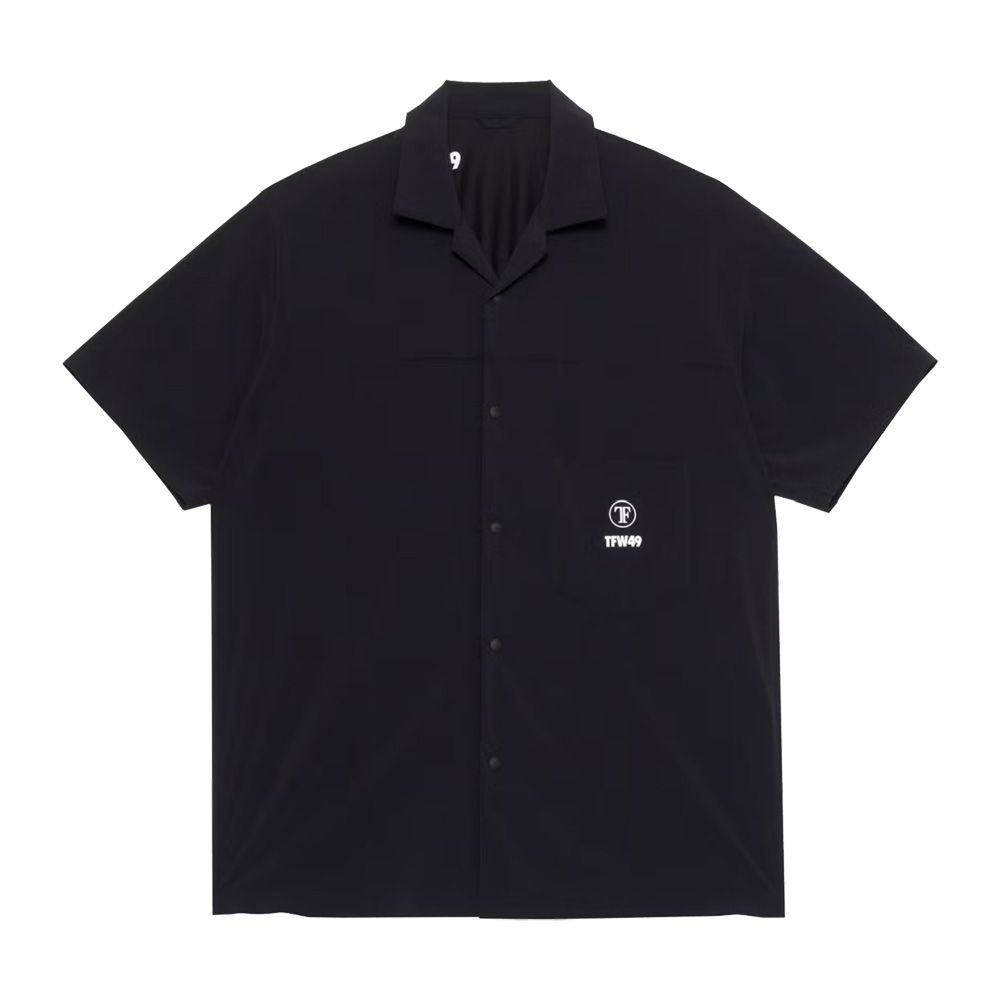 新品☆TFW49☆COMBINATION OPEN COLLAR SHIRTS T062610004