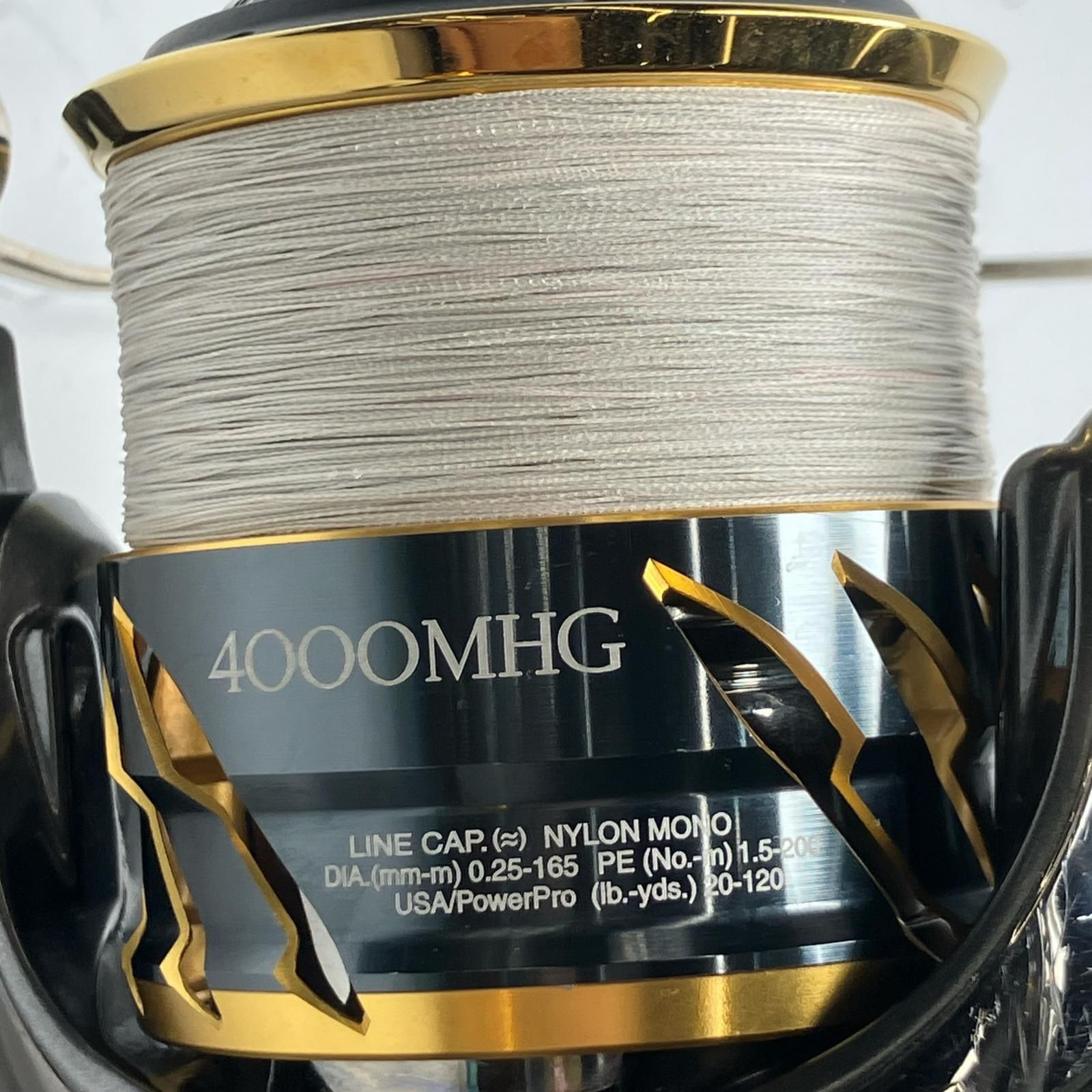 SHIMANO シマノ スピニングリール 20ツインパワー 4000MHG ノブ