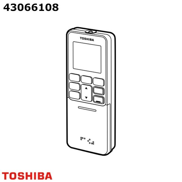 【新品】TOSHIBA 東芝 エアコンリモコン 43066108