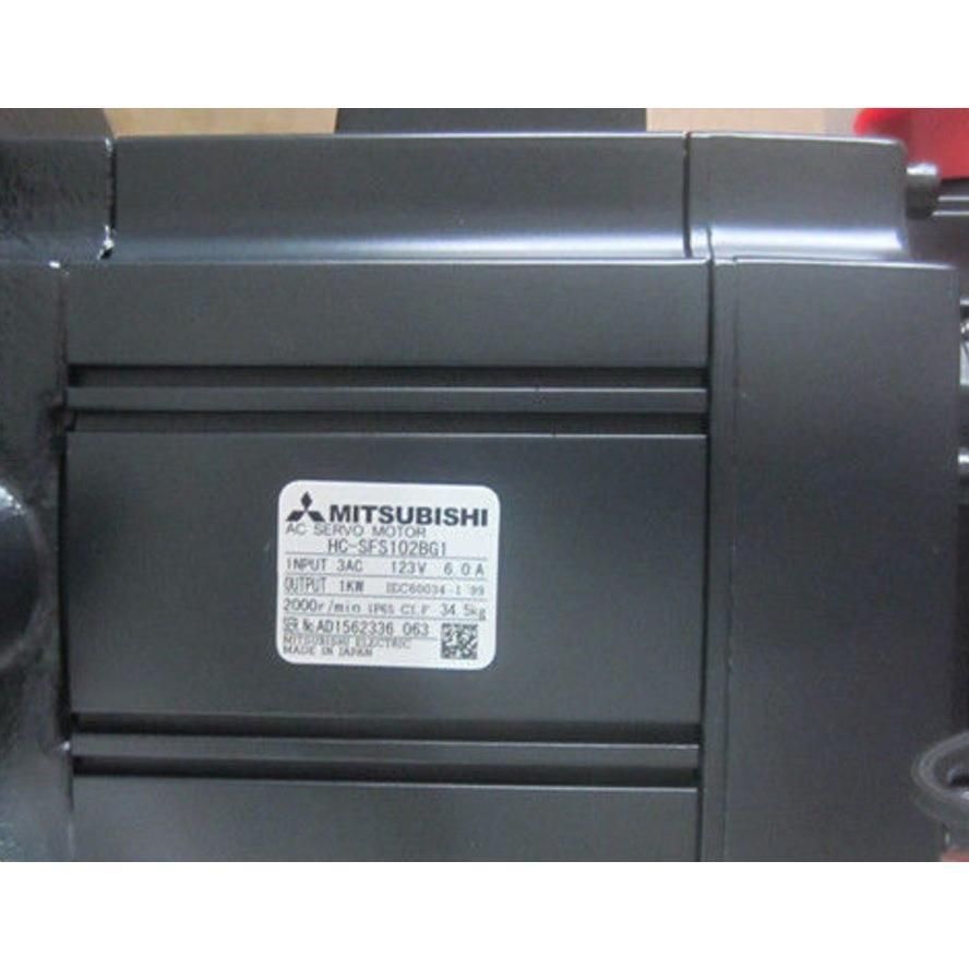 新品　MITSUBISHI 三菱 サーボモーター HC-SFS102BG1 6ヶ月保証