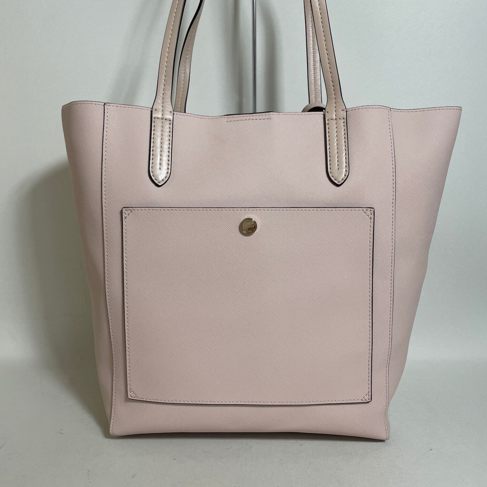 2604-251｜美品｜マイケルコース トートバッグ レザー ライトピンク 