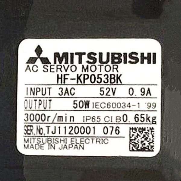 新品 送料無料 MITSUBISHI 三菱電機 HF-KP053BK サーボモーター 6ヶ月保証