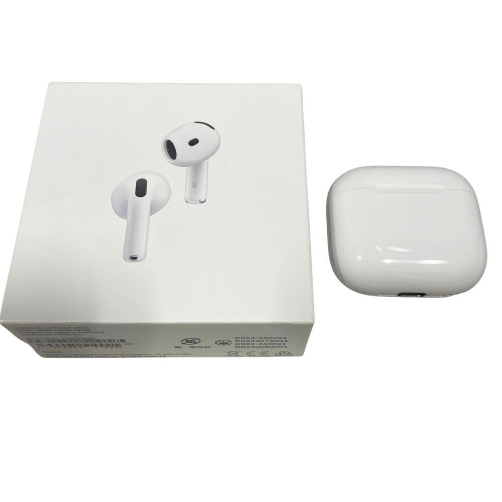 【玉津店 中古】Apple アップル AirPods 4 エアポッツ4 ANC搭載 ワイヤレスイヤホン MWP93J/A TA2600684