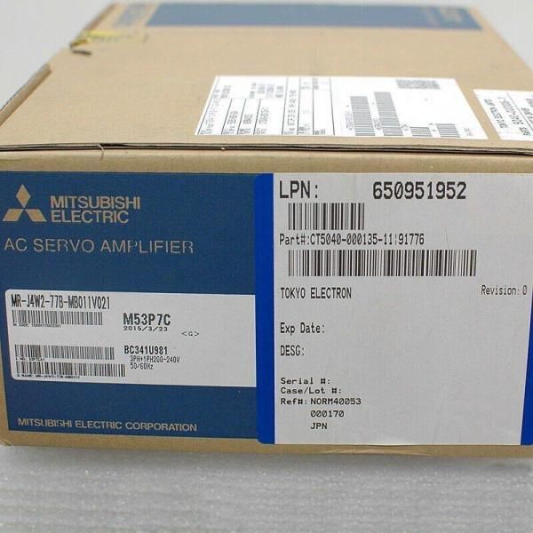 新品◆MITSUBISHI 三菱電機 MR-J4W2-77B-MB011V021◆6ヶ月保証