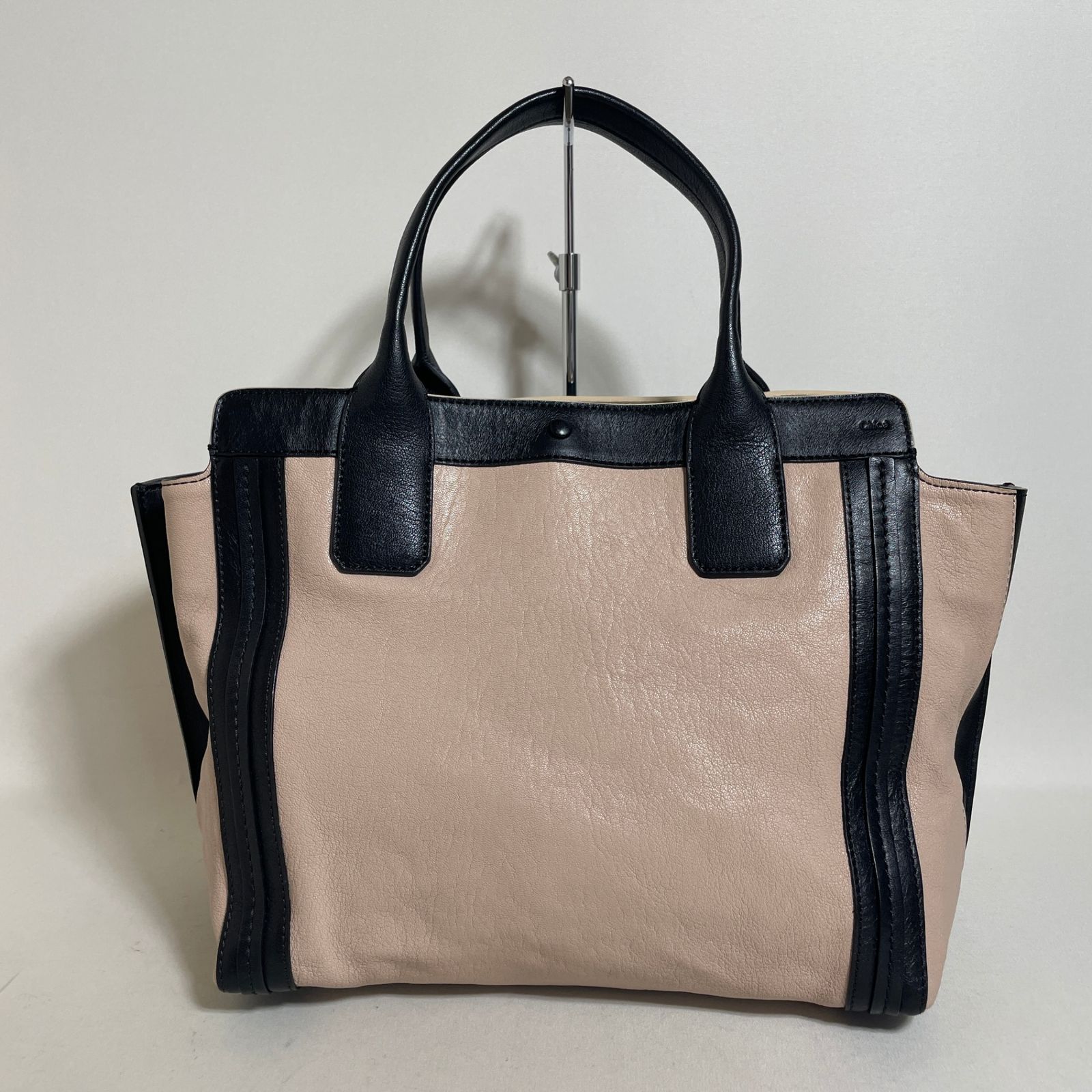 2604-273｜美品｜クロエ アリソン トートバッグ レザー ブラック 