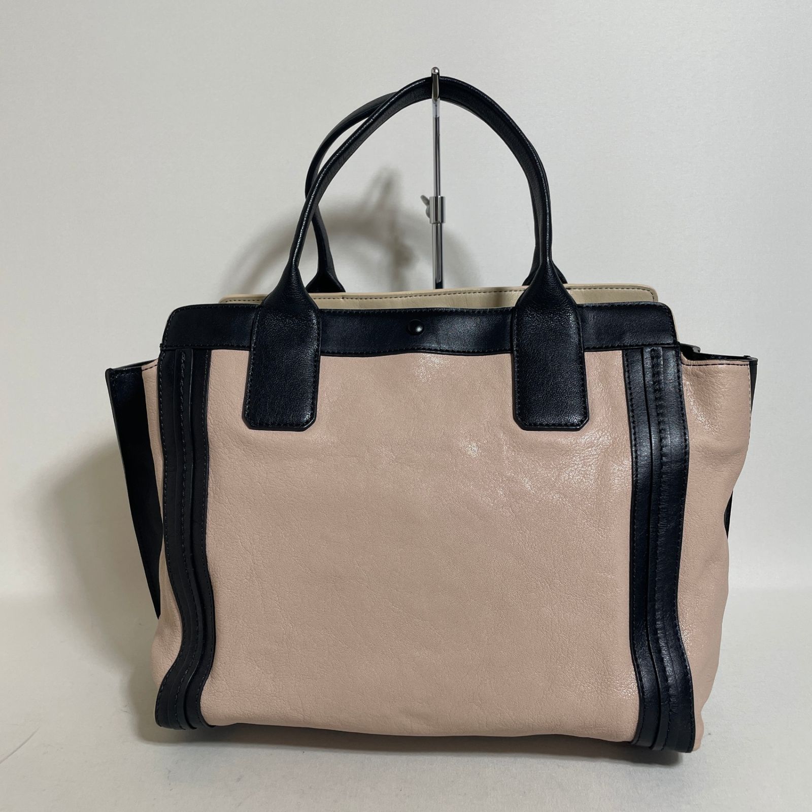 2604-273｜美品｜クロエ アリソン トートバッグ レザー ブラック 