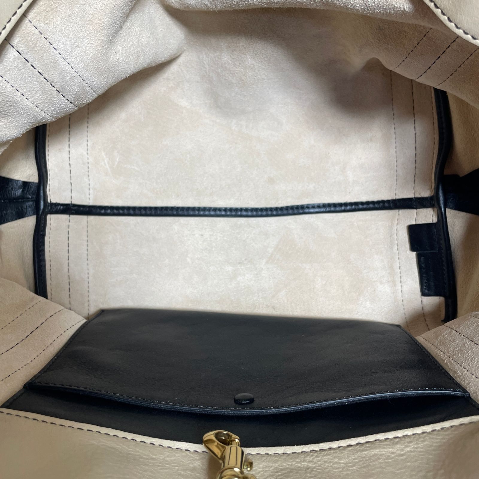 2604-273｜美品｜クロエ アリソン トートバッグ レザー ブラック 