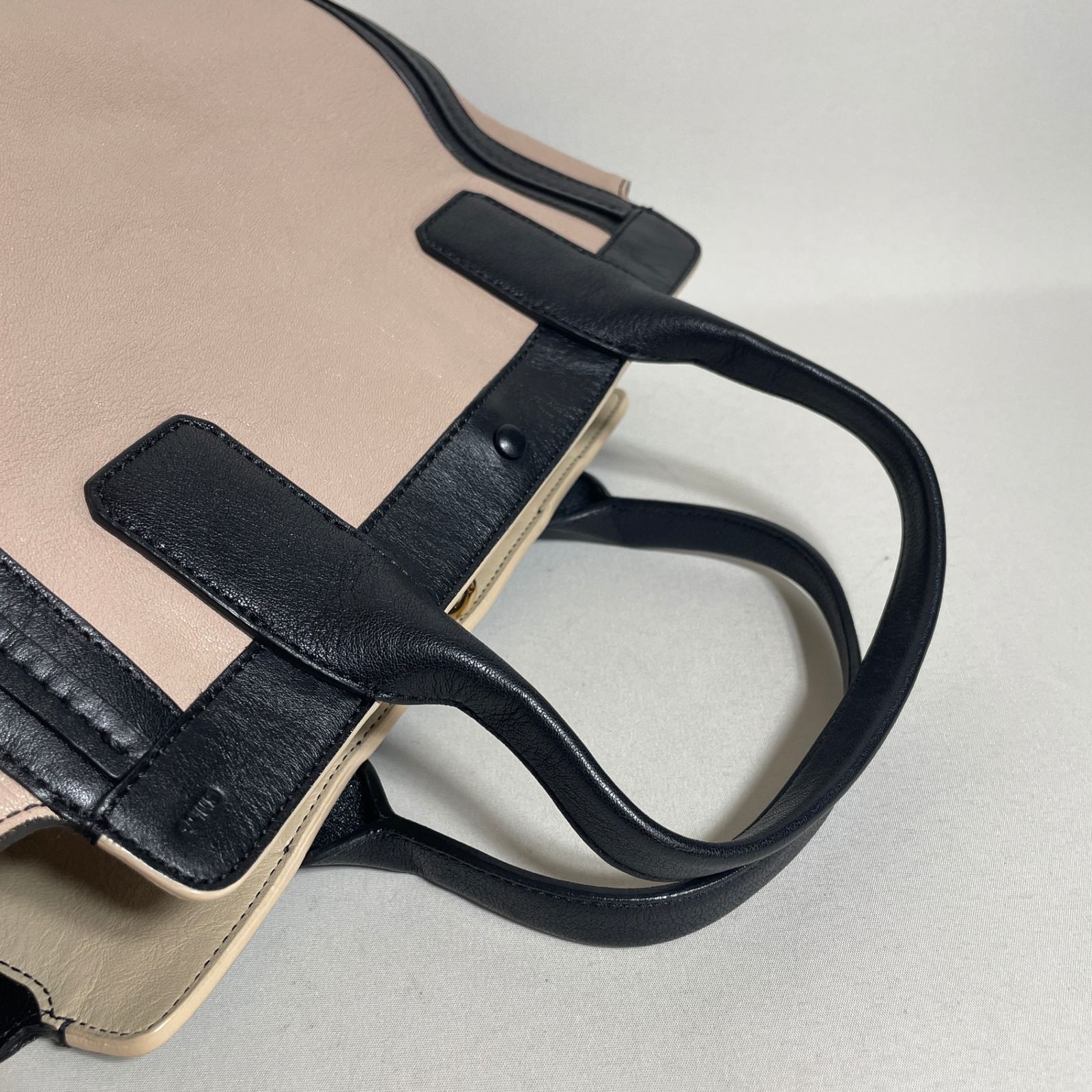 2604-273｜美品｜クロエ アリソン トートバッグ レザー ブラック 