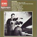 【CD】Brahms;Violin Sonatas Op.78