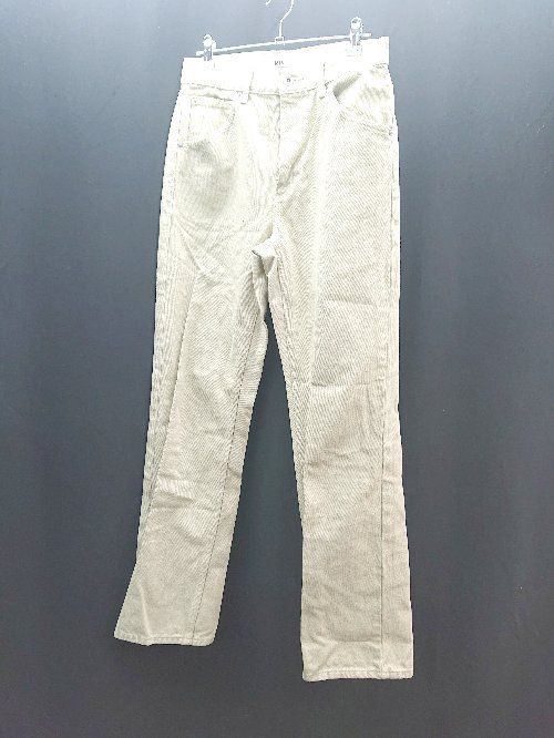 ◇ UNIQLO UNIQLO U ジーンズ テーパード オールシーズン デニムパンツ サイズ25 ライトグリーン レディース　E 【1310130041262】