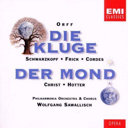【CD】Orff;Die Kluge/Der Mond