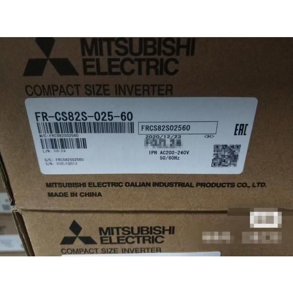 新品 送料無料 MITSUBISHI 三菱電機 FR-CS82S-025-60 0.4KW AC200-240V インバーター【6ヶ月保証】