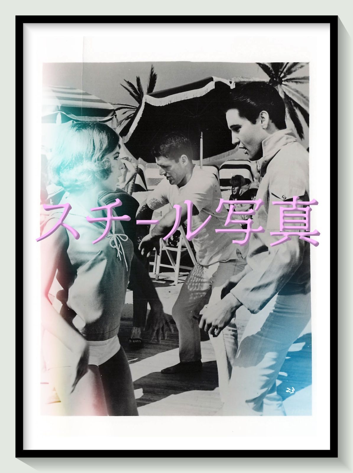 t『フロリダ万才』1965年映画オリジナルスチール写真　pt001952　ボリス・セイガル エルヴィス・プレスリー シェリー・フェブレー ハロルド・Ｊ・ストーン ゲイリー・クロスビー