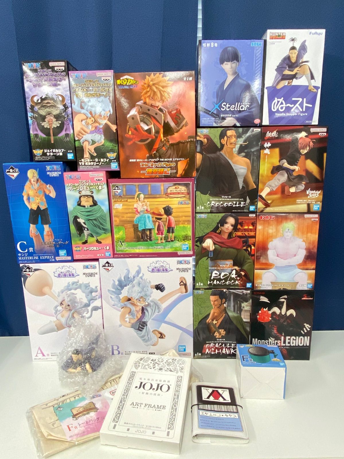 ジャンプ 一番くじ プライズ フィギュア 小物雑貨 未使用混在 まとめ ワンピース H＆H 他（ME28-4302）