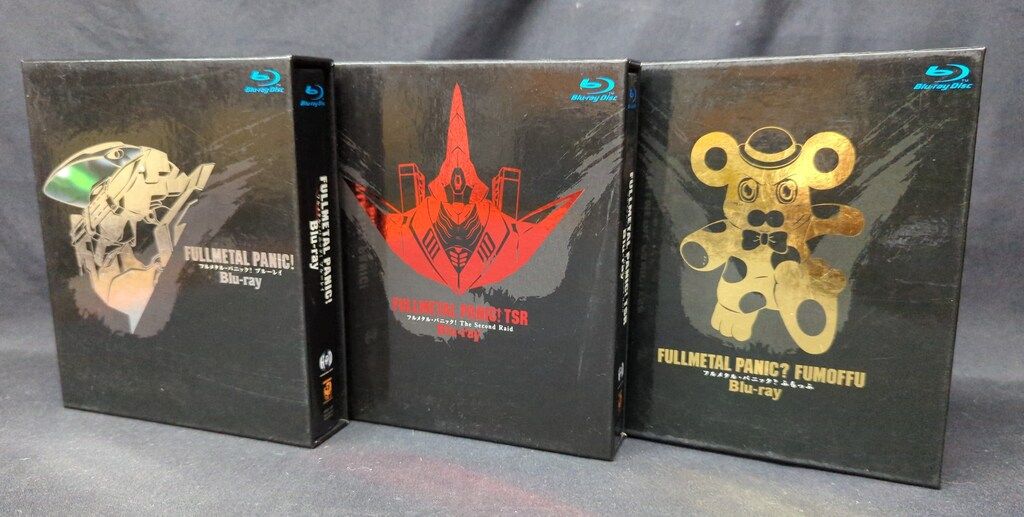 アニメBlu-ray 賀東招二 フルメタル・パニック! Blu-ray 全3巻 セット