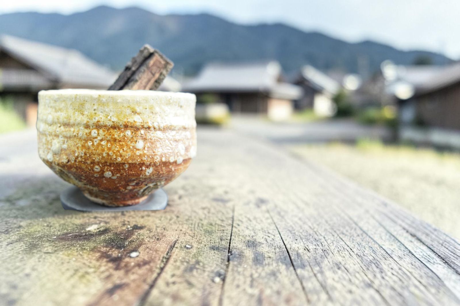 信樂燒 - 日式柴火陶瓷抹茶碗　信楽焼　抹茶茶碗　日本六古窯　やまざ器はふり窯