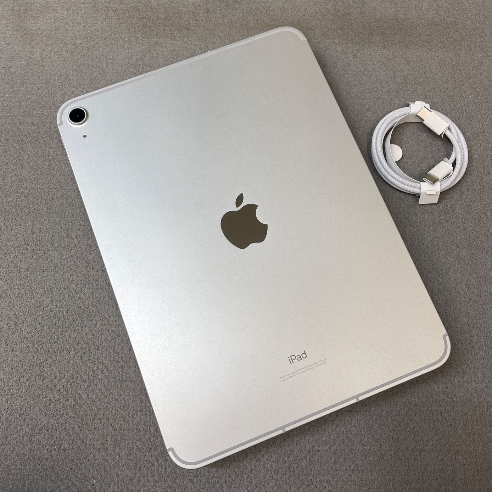 iPad 第10世代 64GB シルバー WiFi+Cellular Aランク - メルカリ
